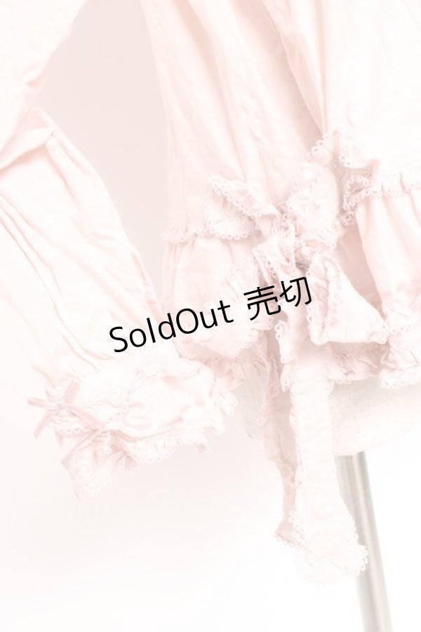 画像5: PINK HOUSE / リボンローンフリルブラウス F ピンク Y-25-12-20-033-LO-BL-SZ-ZY (5)