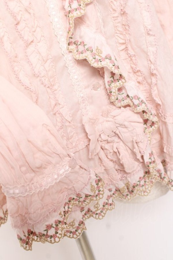 画像5: PINK HOUSE / ドイリーレース使いブラウス F ピンク Y-25-12-20-035-LO-BL-SZ-ZY (5)