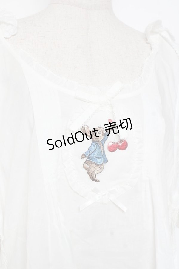 画像6: PINK HOUSE / PETER RABBIT TABLIER F 白 Y-25-12-20-004-LO-TO-SZ-ZY (6)