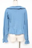 画像3: PINK HOUSE / 透かし柄ボレロ風カーディガン F ブルー Y-25-12-20-047-LO-TO-SZ-ZY (3)