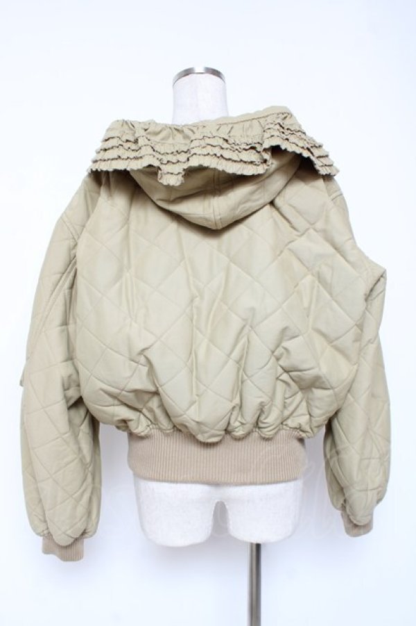 画像3: PINK HOUSE / PHロゴワッペン付きフードブルゾン F カーキ Y-25-12-20-057-LO-JA-SZ-ZY (3)