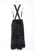 画像3: PINK HOUSE / 吊りスカート F 黒 Y-25-12-20-063-LO-SK-SZ-ZY (3)
