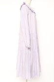 画像2: PINK HOUSE / フリル襟付きローンミディワンピース F ラベンダー Y-25-12-20-070-LO-OP-SZ-ZS (2)