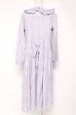 画像3: PINK HOUSE / フリル襟付きローンミディワンピース F ラベンダー Y-25-12-20-070-LO-OP-SZ-ZS (3)