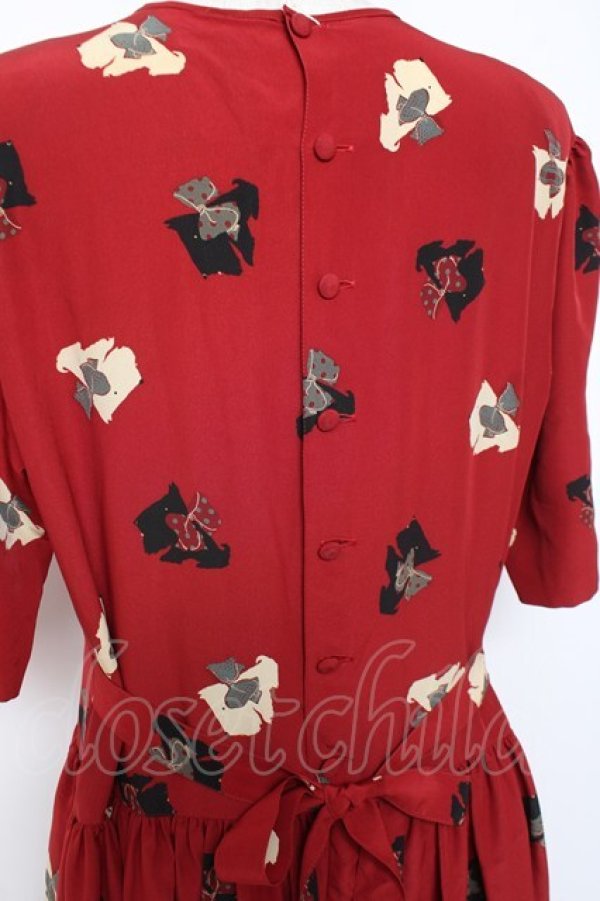 画像4: PINK HOUSE / スコッチテリアワンピース F 赤 Y-25-12-20-072-LO-OP-SZ-ZY (4)