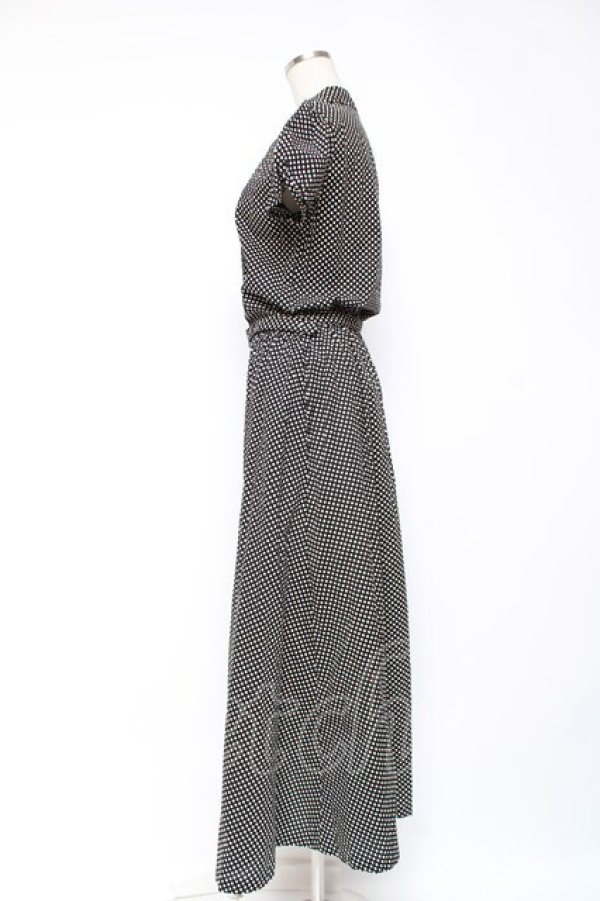 画像3: PINK HOUSE / ドットワンピース F 黒 Y-25-12-20-074-LO-OP-SZ-ZY (3)