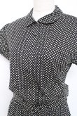 画像4: PINK HOUSE / ドットワンピース F 黒 Y-25-12-20-074-LO-OP-SZ-ZY (4)