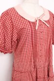画像5: PINK HOUSE / カラーギンガムチェックワンピース F 赤 Y-25-12-20-078-LO-OP-AS-ZS (5)