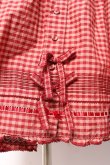 画像8: PINK HOUSE / カラーギンガムチェックワンピース F 赤 Y-25-12-20-078-LO-OP-AS-ZS (8)