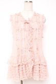 画像1: PINK HOUSE / ドットチュールレースベスト F ピンク Y-25-12-20-009-LO-BL-SZ-ZY (1)