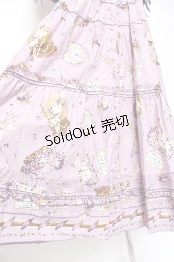 画像7: PINK HOUSE / フィフティバイオレッツプリントワンピース F ラベンダー Y-25-12-20-081-LO-OP-SZ-ZS (7)