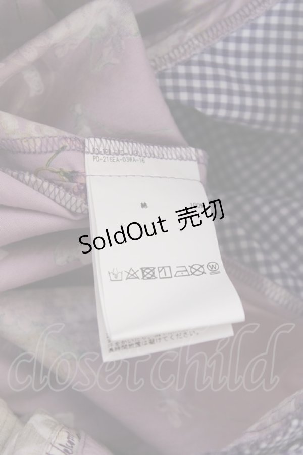 画像10: PINK HOUSE / フィフティバイオレッツプリントワンピース F ラベンダー Y-25-12-20-081-LO-OP-SZ-ZS (10)