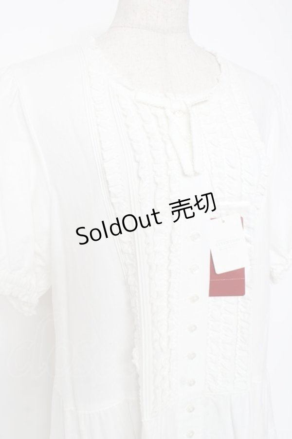 画像5: PINK HOUSE / ティアードロングワンピース F 白 Y-25-12-20-082-LO-OP-AS-ZY (5)