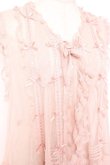画像5: PINK HOUSE / ドットチュールレースベスト F ピンク Y-25-12-20-009-LO-BL-SZ-ZY (5)