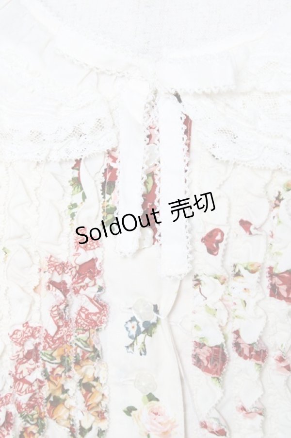 画像6: PINK HOUSE / アンジェリークローズプリントワンピース F アイボリー Y-25-12-20-083-LO-OP-AS-ZY (6)