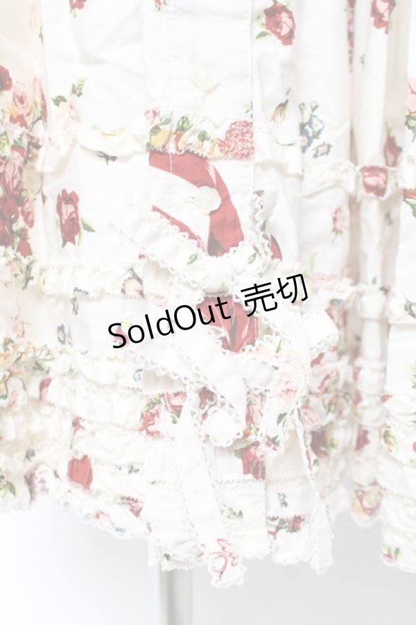 画像9: PINK HOUSE / アンジェリークローズプリントワンピース F アイボリー Y-25-12-20-083-LO-OP-AS-ZY (9)