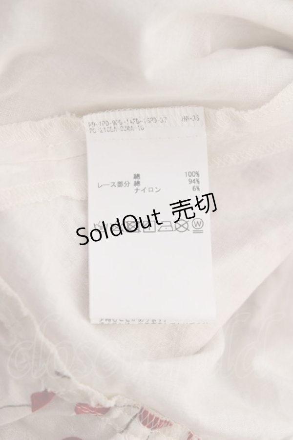 画像11: PINK HOUSE / キャットチェリードロッププリントワンピース F 生成り Y-25-12-20-084-LO-OP-AS-ZY (11)