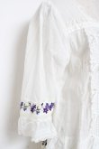 画像8: PINK HOUSE / バイオレットレース使いワンピース F 白 Y-25-12-20-086-LO-OP-SZ-ZY (8)