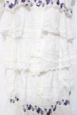画像11: PINK HOUSE / バイオレットレース使いワンピース F 白 Y-25-12-20-086-LO-OP-SZ-ZY (11)
