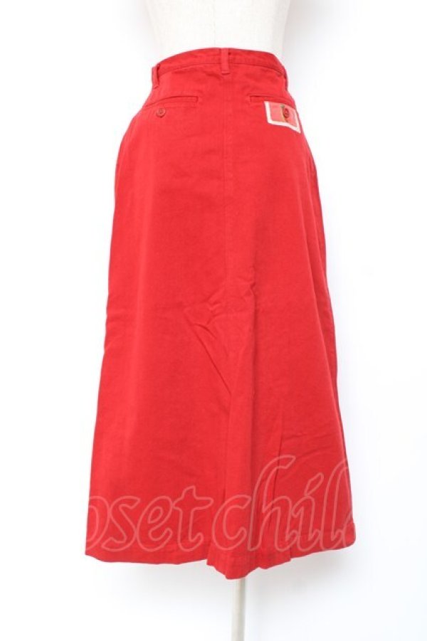 画像3: PINK HOUSE / デニムスカート  赤 Y-25-12-20-092-LO-SK-SZ-ZY (3)