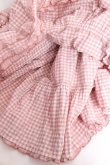 画像7: PINK HOUSE / ギンガムチェックパッチワークフリルスカート F ピンク Y-25-12-20-095-LO-SK-SZ-ZY (7)