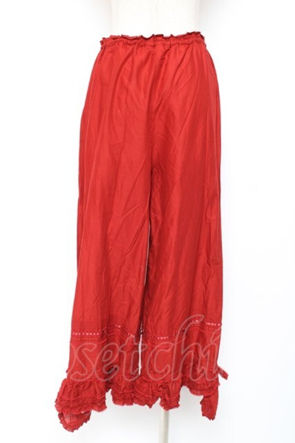 画像3: PINK HOUSE / いちご刺しゅうドロワーズ F 赤 Y-25-12-20-104-LO-PA-SZ-ZY (3)