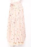 画像2: PINK HOUSE / ロージーローズプリントスカート F ピンク Y-25-12-20-106-LO-SK-SZ-ZY (2)