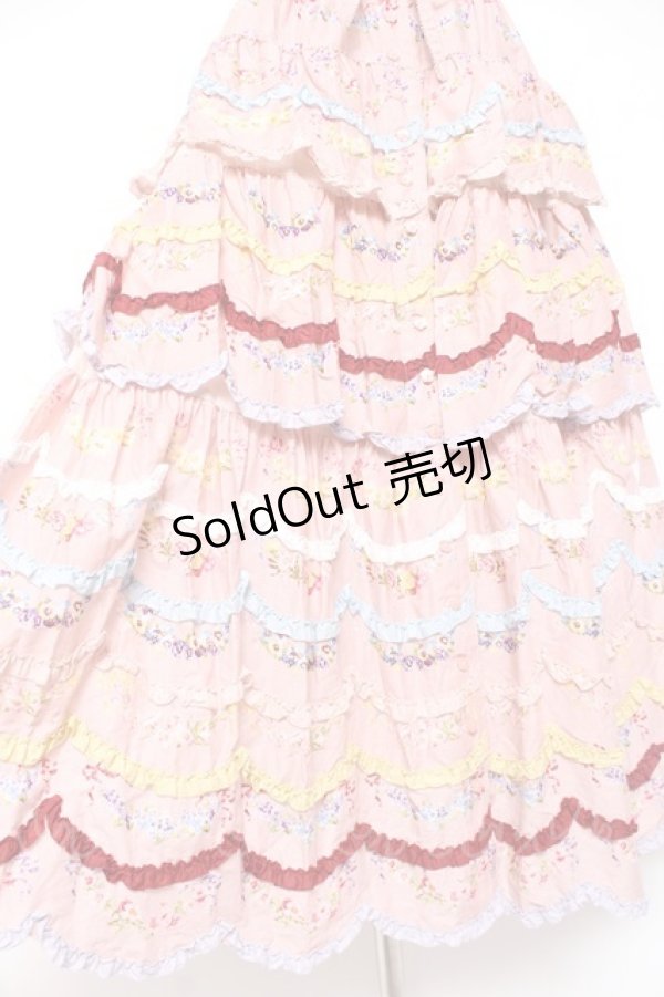 画像5: PINK HOUSE / le langage des fleurs ptスカート F ピンク Y-25-12-20-107-LO-SK-SZ-ZY (5)