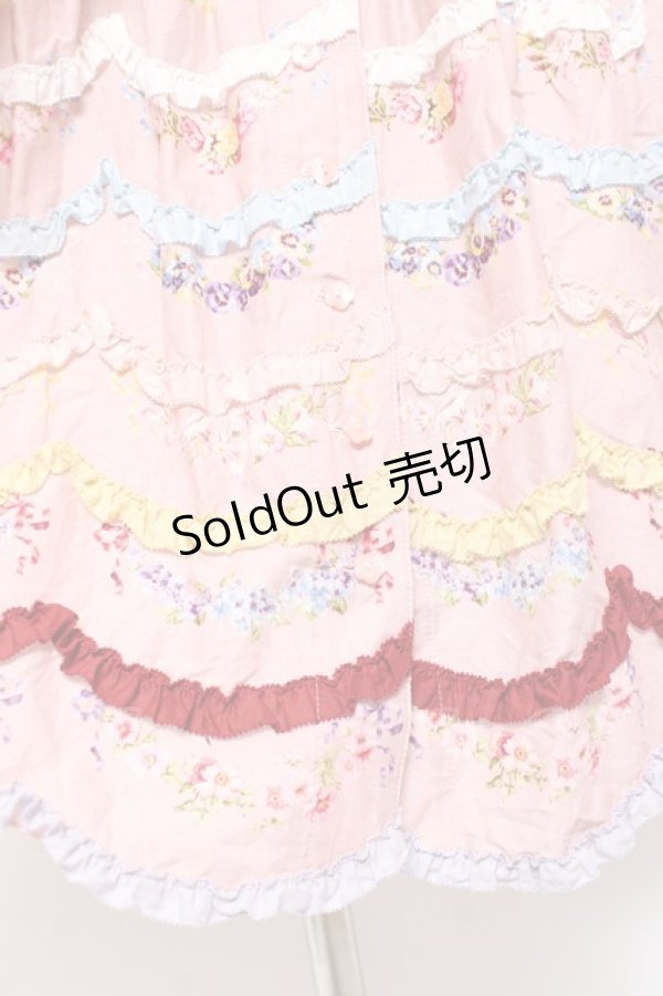 画像6: PINK HOUSE / le langage des fleurs ptスカート F ピンク Y-25-12-20-107-LO-SK-SZ-ZY (6)