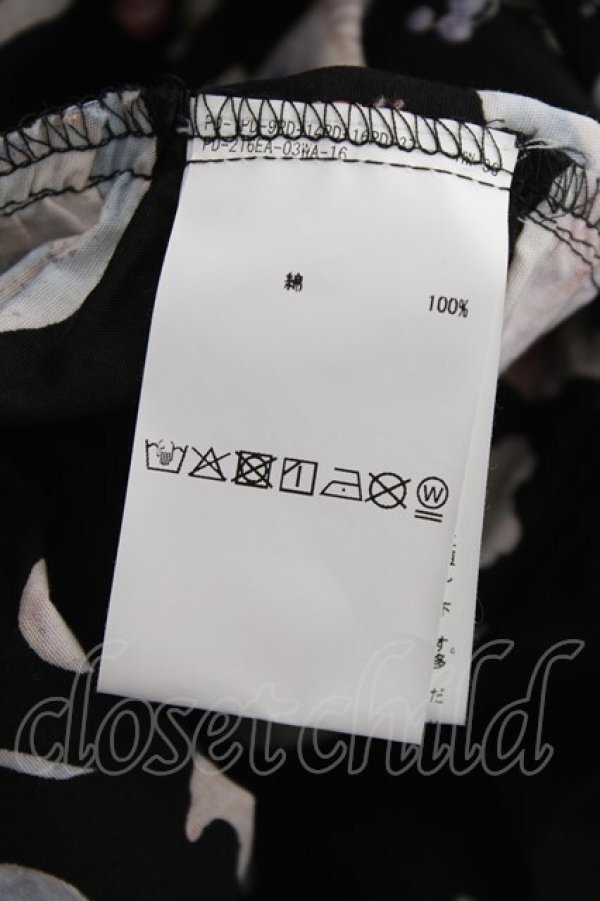 画像8: PINK HOUSE / スイーツスプリングバニープリントパッチワークスカート F 黒 Y-25-12-20-111-LO-OP-SZ-ZY (8)