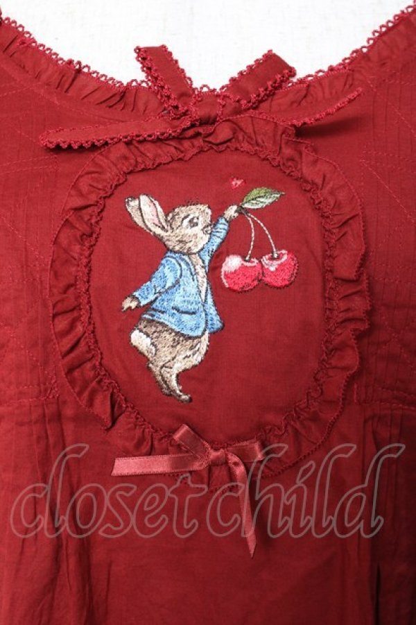 画像6: PINK HOUSE / PETER RABBIT TABLIER F 赤 Y-25-12-20-014-LO-TO-SZ-ZY (6)