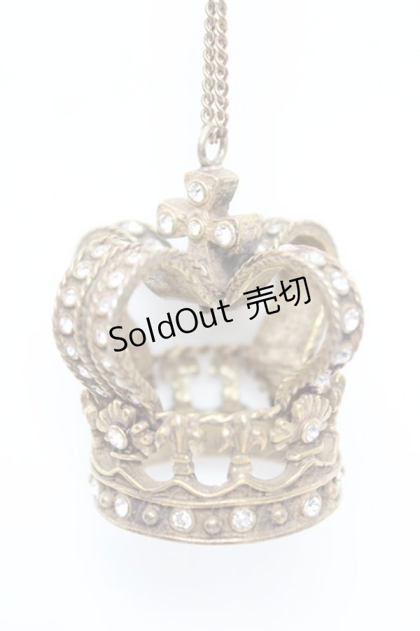 画像1: Jane Marple / クラウンネックレス  ゴールド Y-25-12-22-001-JM-AC-SZ-ZY (1)