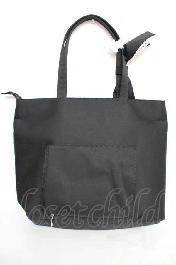 画像2: Eri Aino's collaboration / シャーロットの習い事バッグ  お澄ましブラック Y-25-12-22-040-LO-BG-SZ-ZY (2)