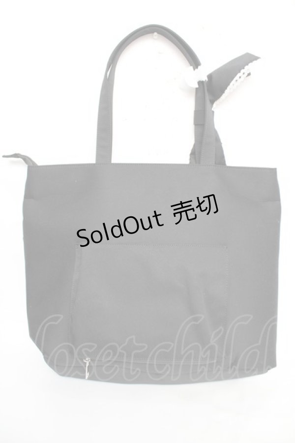 画像2: Eri Aino's collaboration / シャーロットの習い事バッグ  お澄ましブラック Y-25-12-22-040-LO-BG-SZ-ZY (2)