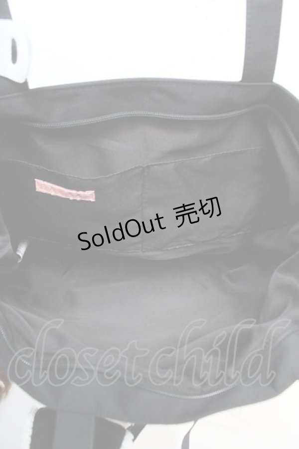 画像3: Eri Aino's collaboration / シャーロットの習い事バッグ  お澄ましブラック Y-25-12-22-040-LO-BG-SZ-ZY (3)