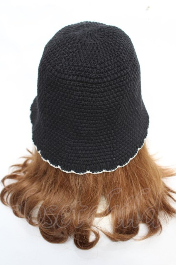 画像3: axes femme / サーモニットメトロハット  黒 Y-25-12-22-041-AX-AC-SZ-ZY (3)