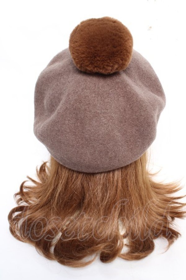 画像3: m petit by misako / バスクベレー  ブラウン Y-25-12-22-042-LO-AC-SZ-ZY (3)