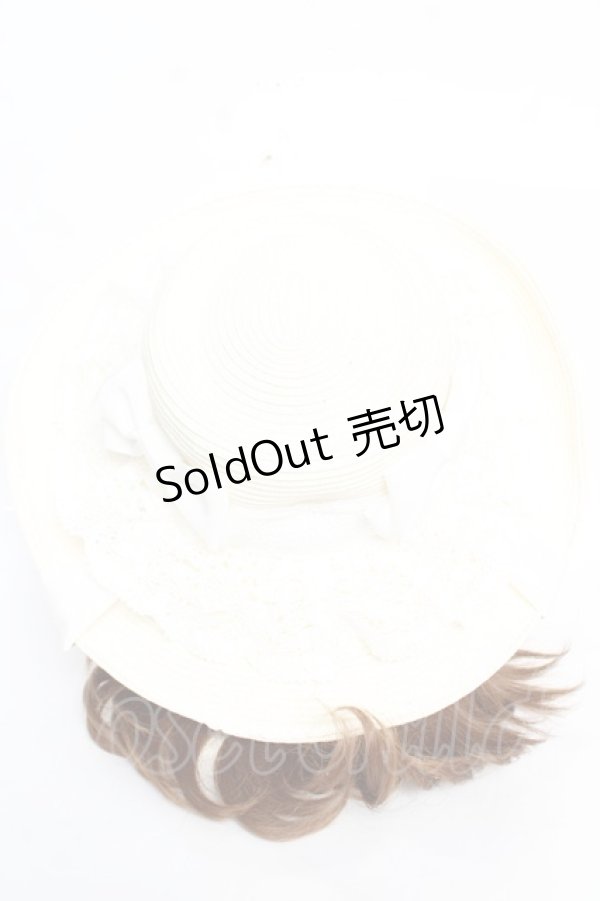 画像3: BABY, THE STARS SHINE BRIGHT / アミィ・ミエルボンネットハット  白 Y-25-12-22-046-BA-AC-SZ-ZY (3)