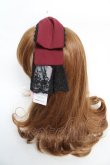 画像2: Chalmiere / リボンカチューシャ  ワイン Y-25-12-22-055-LO-AC-SZ-ZY (2)