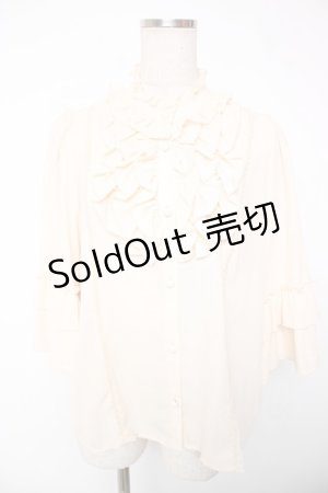 画像: axes femme Kawaii / シャルロットブラウス M 生成り Y-25-12-22-066-AX-BL-SZ-ZY