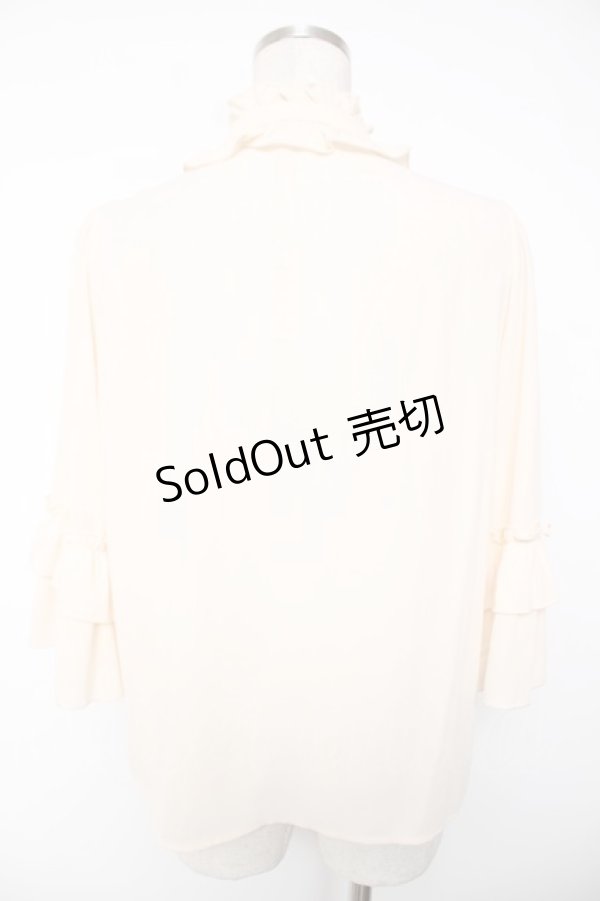 画像2: axes femme Kawaii / シャルロットブラウス M 生成り Y-25-12-22-066-AX-BL-SZ-ZY (2)