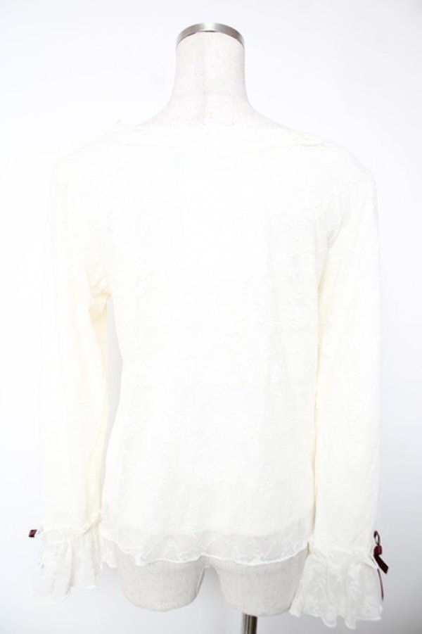 画像2: axes femme / バラクロス総レースインナー F 白 Y-25-12-22-070-AX-TO-SZ-ZY (2)