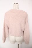 画像2: F i.n.t / リボン釦フェザーニットカーディガン F ピンク Y-25-12-22-085-CA-TO-SZ-ZY (2)
