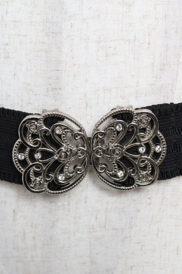 画像2: axes femme / ゴムベルト  シルバー Y-25-12-22-014-AX-BL-SZ-ZY (2)