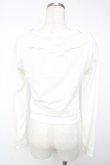 画像2: LIZ LISA / リボンモチーフカーディガン 0 白 Y-25-12-22-095-LO-TO-SZ-ZY (2)