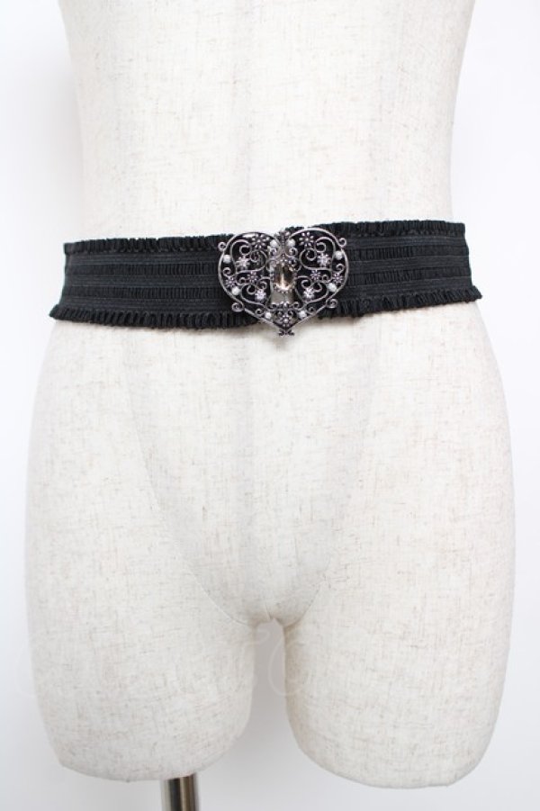 画像1: axes femme / ゴムベルト  シルバー Y-25-12-22-015-AX-BL-SZ-ZY (1)