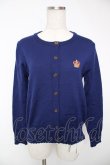 画像1: Jane Marple / クラウンエンブロイダリーのカーディガン（2017年） M ネイビー Y-25-12-22-105-JM-TO-SZ-ZY (1)