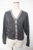 画像1: Jane Marple Dans Le Salon / バックリボンカーディガン M グレー Y-25-12-22-108-JM-TO-SZ-ZY (1)