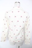 画像2: MILK / チェリー刺繍シャツ  アイボリー Y-25-12-22-112-ML-BL-SZ-ZY (2)