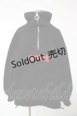 画像: KRY CLOTHING / HITUZI  ブラック×赤 Y-25-12-22-120-EL-TO-SZ-ZY